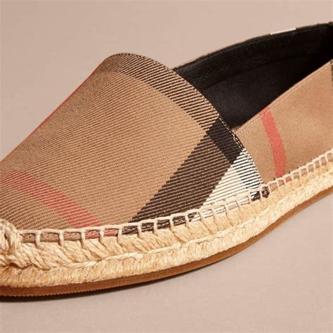 burberry espadrilles replica|burberry slippers women's.